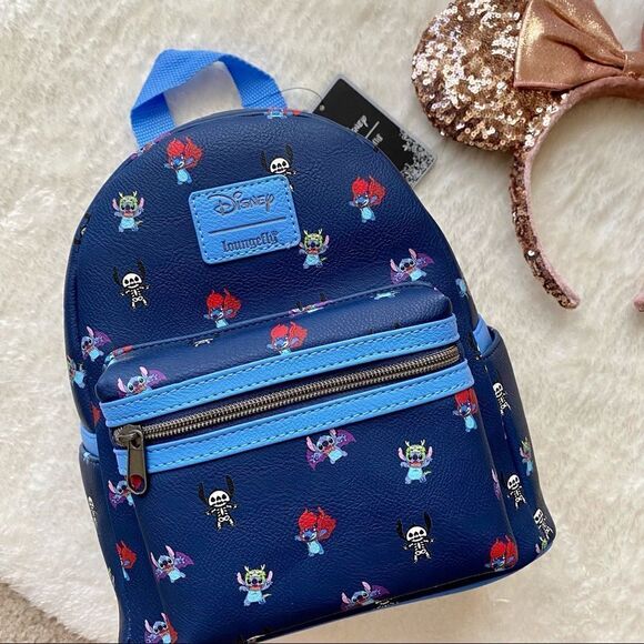 Loungefly Disney Lilo & Stitch Costumes Mini Backpack - Picture 1 of 5